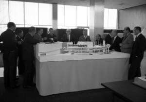 World's Fair Display with Walt Disney and Henry Ford II